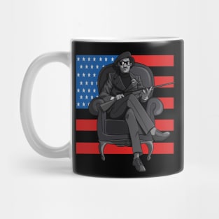 Black Panther Party USA Flag Mug